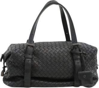 Bottega Veneta Pre-owned Weekend Bags, female, Black, Size: ONE SIZE Pre-owned Weekend Bag