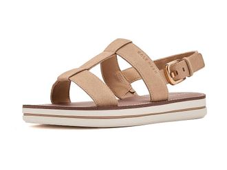 Cole Haan Pinch Long-weekender Sandals Womens Sandals Buckwheat Suede : 10.5 B - Medium