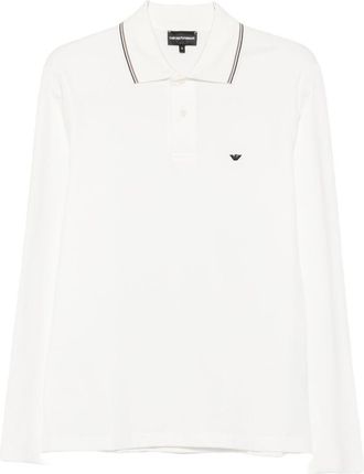 Emporio Armani Polo Emporio Armani de algod&oacute;n con logotipo