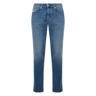Diesel Slim-fit Jeans, male, Blue, Size: W32 D-Strukt Slim Jeans