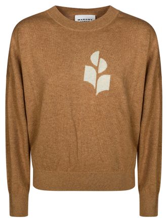 Isabel Marant Marisans Pullover Cropped Abstract Pullover