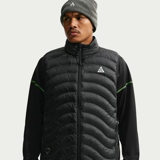 Nike Mens Nike ACG Lava Flow Therma-FIT ADV Vest in Black | IR2240-010