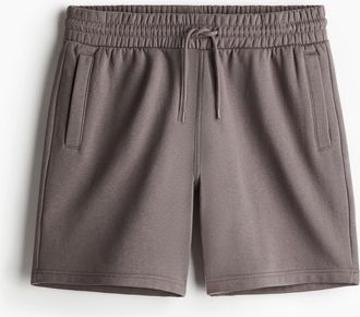 H&M Sweatshorts in Regular Fit - Grau