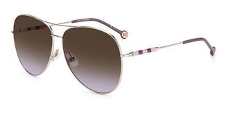 Carolina Herrera CH 0034/S 3YG/QR Womens Sunglasses Gold Size 64