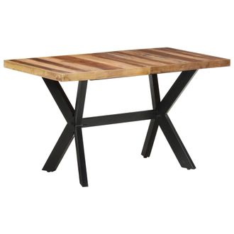 vidaXL Vidaxl - Mesa De Comedor De Madera Acacia Acabado Miel 140x70x75 Cm