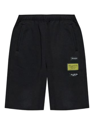 Maison Margiela patch-detail shorts - Black