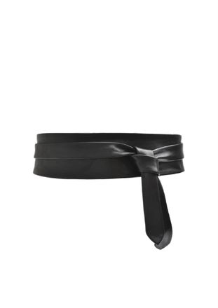 ADA Collection Womens Wrap Belt In Black