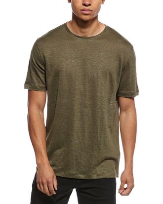 HUGO BOSS Taut Linen T-Shirt