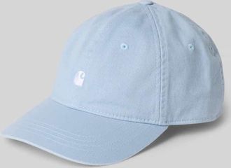 Carhartt Work in Progress Basecap mit Label-Stitching in Hellblau, Größe 1