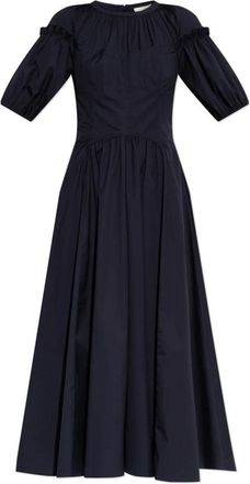 Ulla Johnson Estelle jurk - Dames - Casual kleedjes - Blauw - 3XS - Katoen - Kleedjes