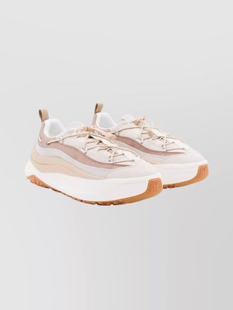 Moon Boot chunky sole sneakers featuring mesh panels