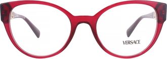 Versace Demo Cat Eye Ladies Eyeglasses VE3307 388 52