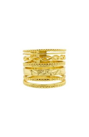 Adornia Stacked Ring in Gold at Nordstrom Rack, Size 6