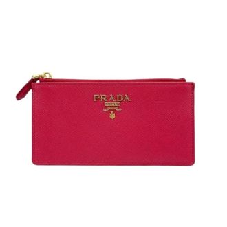 Prada Pre-owned Wallets, female, Pink, Size: ONE SIZE Pre-owned Card Case