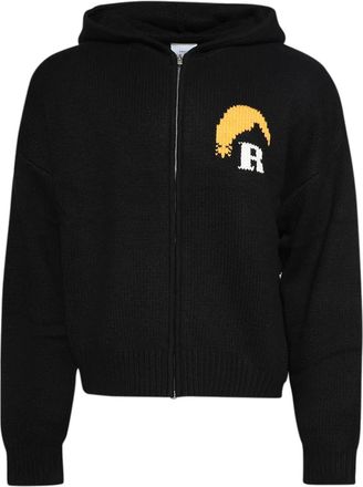 Rhude Moonlight knit hoodie - Black