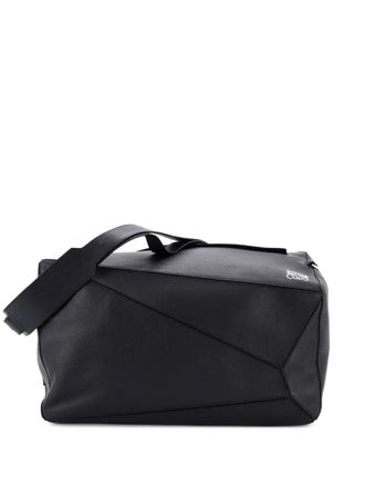 Loewe Puzzle Bag Leather XL shoulder bag - women - Calf Leather - One Size - Black