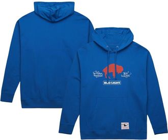 Mitchell & Ness Mens Mitchell & Ness Royal Buffalo Bills NFL x Bud Light Vintage Pullover Hoodie at Nordstrom, Size Xx-Large