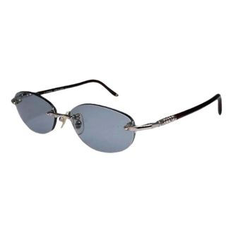 Celine Pre-owned Accessories, female, Blue, Size: ONE SIZE Pre-owned Vintage Metal Sunglasses