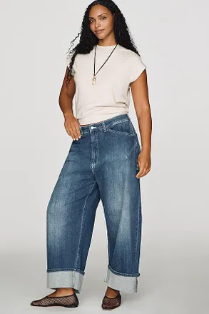 Pilcro Kayden High-Rise Carpenter Barrel Jeans