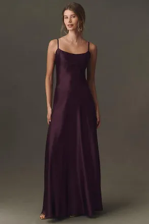 Mare Mare Emmy Satin Corset Maxi Dress