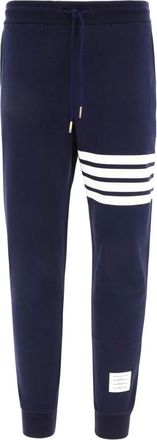 Thom Browne Broeken, Heren, Blauw, 2Xl, Katoen, Blauwe Trainingsbroeken Klassieke Stijl Aw 25