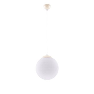 Sollux Lighting L&aacute;mpara colgantes beige acero/vidrio alt. 120 cm