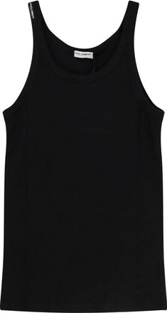 Dolce & Gabbana Ribbed Cotton Tank Top-Uomo