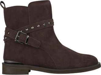 Alma En Pena Platte Enkellaarsjes - Dames - Enkellaarsjes - Bruin - 39 EU - Schoenen