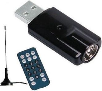 Trade Shop Trade Shop - Mini Dvb Digital Terrestrial Tv Recorder Pc Desktop Coaxial Cuadero Coaxial