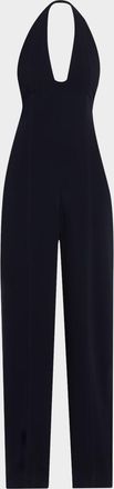 A.L.C. Eva Halter Wide-Leg Jumpsuit
