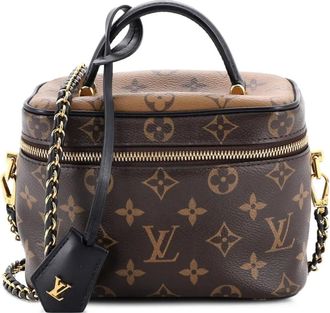 Louis Vuitton Vanity Handbag Reverse Monogram Canvas PM satchel - Bruin