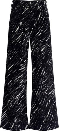 Marni Zwarte Broek voor Vrouwen - Dames - Loose Fit Jeans - Zwart - XS - Jeans