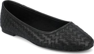 Journee Collection Women & apos;s Savannah Woven Flat