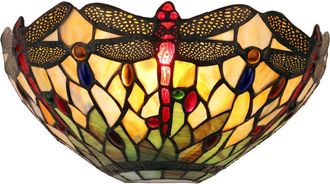 Chloe Lighting ANISOPTERA PURITY Dragonfly-Style 1-Light Black Finish Wall Sconce 12 Wide