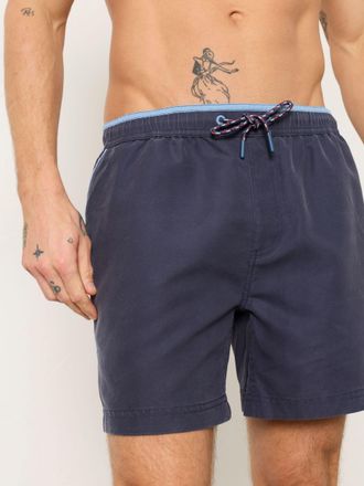 Fat Face FatFace Trevose Navy Swim Shorts