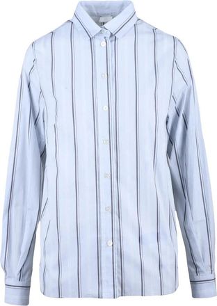 Eleventy Shirt Sky Blue/White - Sky Blue/White