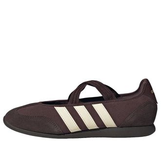 adidas (WMNS) adidas Barreda Mary Jane Shadow Brown Cream White KJ2255