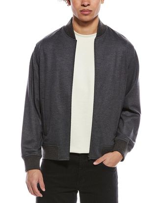 Theory Clean Wool-Blend Bomber Jacket