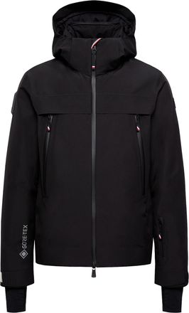 Moncler Moncler Balmhorn Hooded Gore-tex Insulated Ski Jacket, Men, Black, Size: 1