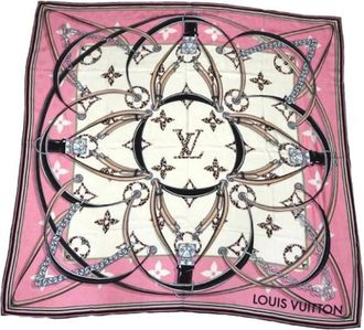 Louis Vuitton Pre-owned Scarves, female, Pink, Size: ONE SIZE Pre-owned Cashmere Scarf