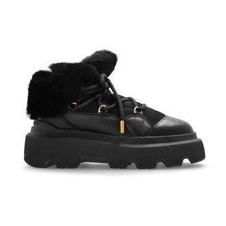 INUIKII Schoenen, Dames, Zwart, 41 EU, Leer, Sneeuwlaarzen Endurance Trekking