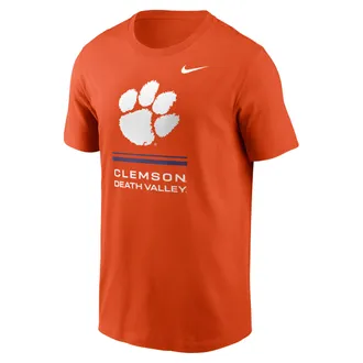 Nike Clemson Sideline Nike Mens Dri-FIT College T-Shirt in Orange | 02ET89MCLN-ZK0