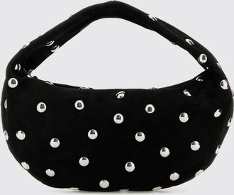 Khaite Borsa Olivia Khaite in camoscio con borchie