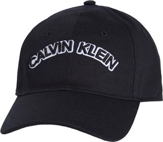 Calvin Klein Jeans Baseball Cap CALVIN KLEIN JEANS CKJ SSNL CK GRAPHIC LOGO CAP, Herren, schwarz, Stoff, Baumwolle, unifarben, Caps Baseball Cap, mit gesticktem Logo