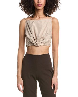 3.1 Phillip Lim Cropped Twist Front Cami