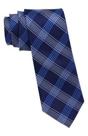 Ben Sherman Plaid Tie in Navy/Blue at Nordstrom Rack