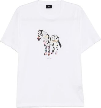 Paul Smith T-shirt con grafica - Bianco