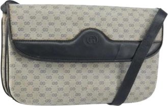 Gucci Pre-owned Vintage Cross Body Bag - Dames - Vintage Schoudertas - Blauw - ONE Size - Vintage