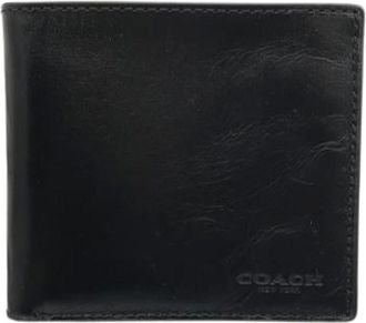 Coach Pre-owned Wallets, male, Black, Size: ONE SIZE Pre-owned Bi-fold Wallet