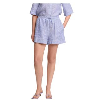 Kocca Short Shorts, female, Blue, Size: XS Striped Shorts